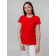 Футболка женская T-bolka Stretch Lady, красная