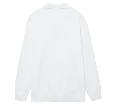 Рубашка поло мужская с длинным рукавом Terrazzo, белая