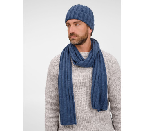 Шапка Metelitsa, синий меланж (джинс)