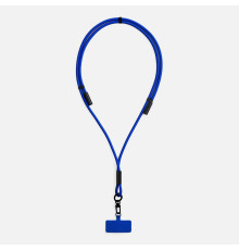 Кабель-ланьярд energyFlex Power Delivery 60 Вт, темно-синий