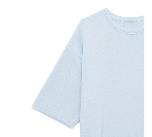 Джемпер с коротким рукавом Siluetti Volumica, светло-голубой