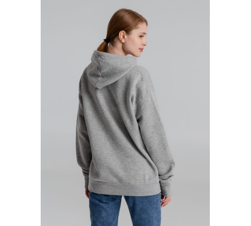 Толстовка с капюшоном Slam 320, серый меланж