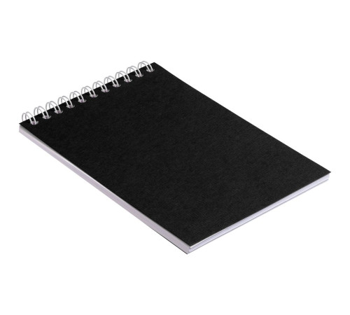 Блокнот Dali Mini в клетку, черный