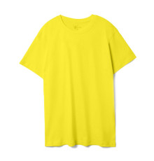 Футболка унисекс T-bolka 140, желтая