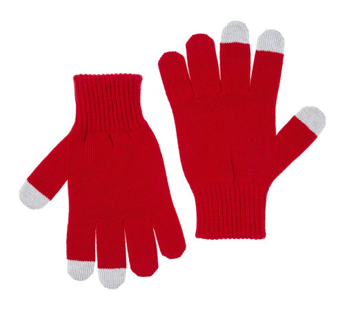 Перчатки сенсорные Real Talk, красные