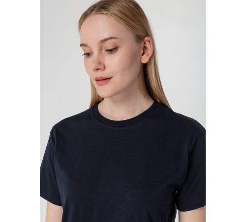 Футболка унисекс T-Bolka 160, темно-синяя