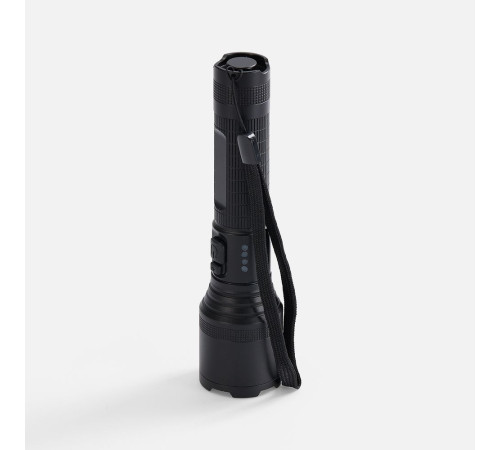 Фонарь аккумуляторный с фокусировкой луча FarSee, черный