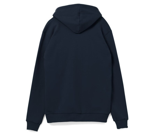 Толстовка на молнии с капюшоном Unit Siverga Heavy, темно-синяя