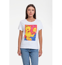 Футболка женская I Don't See You, белая