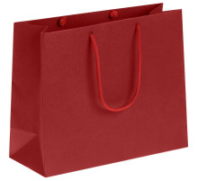 Пакет бумажный Porta S, горизонтальный, красный