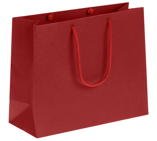 Пакет бумажный Porta S, горизонтальный, красный