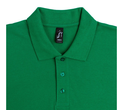 Рубашка поло мужская Summer 170, ярко-зеленая