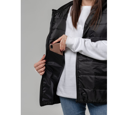 Жилет Orkney с капюшоном, черный