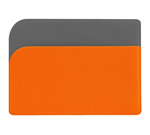 Чехол для карточек Dual, оранжевый