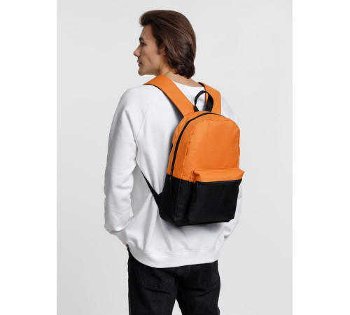 Рюкзак Base Up, черный с оранжевым