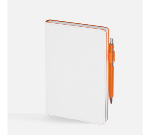 Набор White Shall, бело-оранжевый