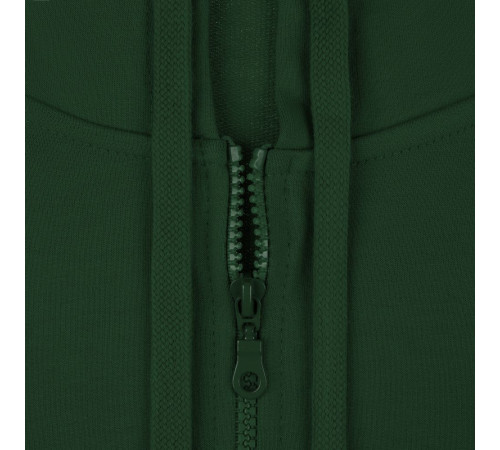 Толстовка на молнии с капюшоном Siverga 2.0, темно-зеленая