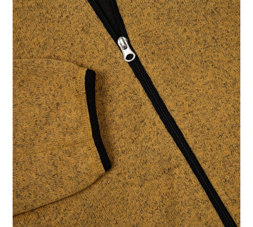 Куртка с капюшоном унисекс Gotland, горчичная