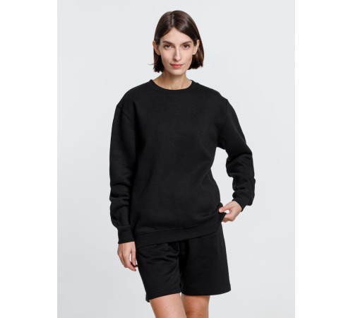 Свитшот унисекс Delta, черный