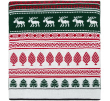 Шарф Mirakler, красный с зеленым