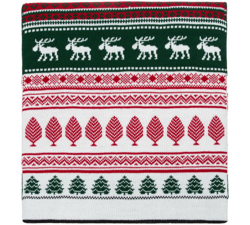 Шарф Mirakler, красный с зеленым