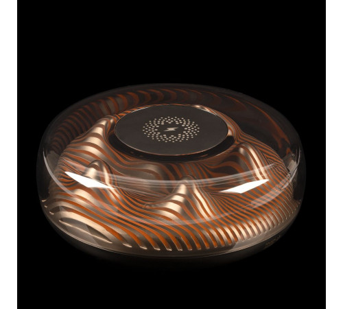 Станция беспроводной зарядки с подсветкой apexPoint ver.2, черная