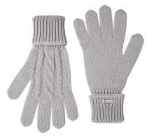 Перчатки Loren, дымчато-серые