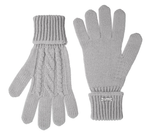 Перчатки Loren, дымчато-серые