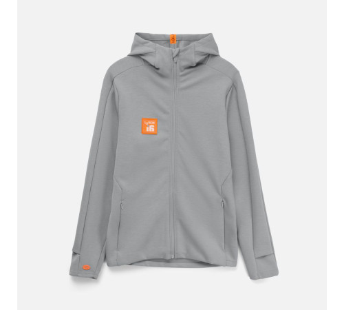 Лейбл из ПВХ Dzeta, L, оранжевый неон