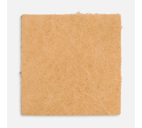 Лейбл кожаный Sinatu, L, бежевый