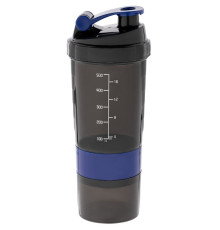 Спортивный шейкер Tonus, черно-синий