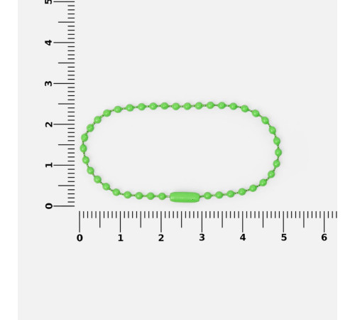 Цепочка для крепления Sharic, зеленый неон