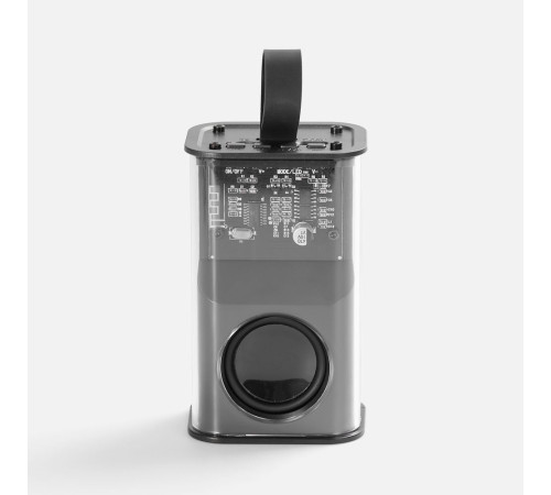 Bluetooth-колонка с подсветкой Groove, серая