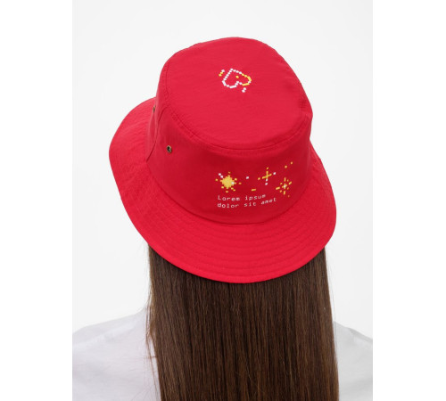 Панама Pana Vista, красная