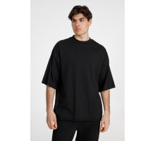 Футболка оверсайз унисекс T9, черная
