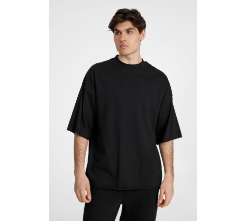 Футболка оверсайз унисекс T9, черная