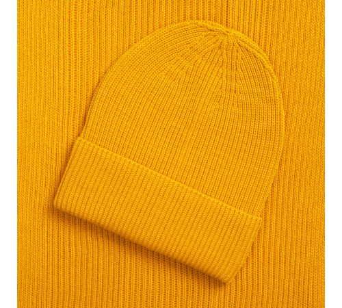 Шарф Nobilis Mono, желтый (медовый)