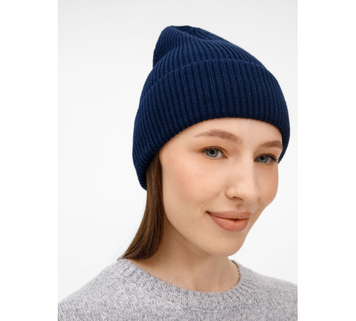 Шапка Nobilis Mono, темно-синяя