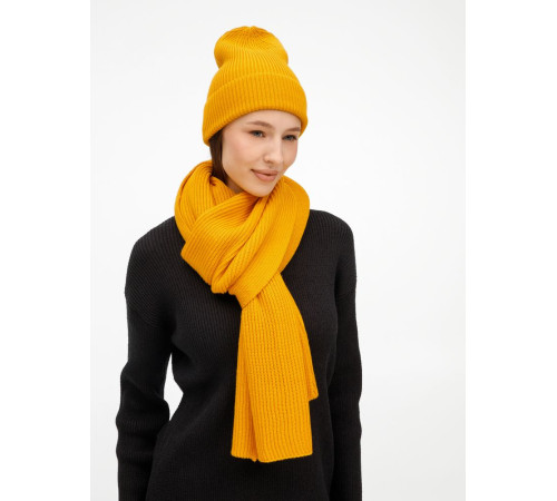 Шапка Nobilis Mono, желтая (медовая)