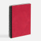 Ежедневник Notera Maxi, недатированный, красный