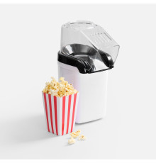 Машина для приготовления попкорна Crisp Twist, белая