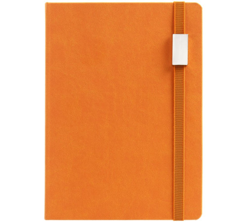 Ежедневник New Factor Metal, оранжевый