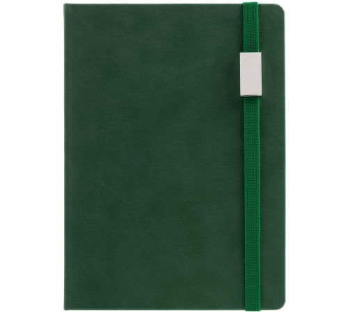 Ежедневник New Factor Metal, зеленый