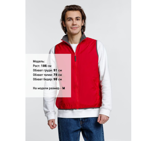 Жилет двусторонний Winner, красный