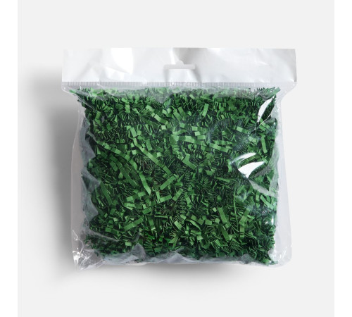 Бумажный наполнитель Chip, темно-зеленый (изумрудный)