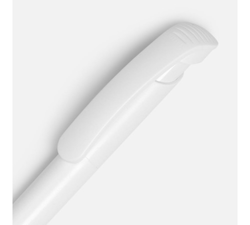 Ручка шариковая Clear Solid, белая