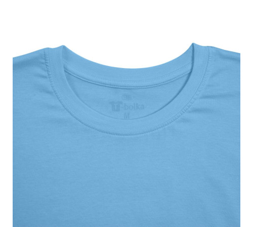 Футболка унисекс T-bolka 140, голубая