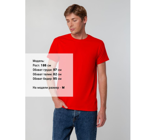Футболка унисекс T-bolka 140, красная