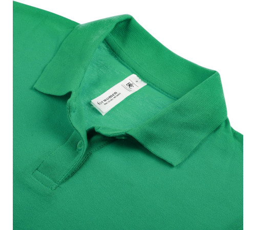 Рубашка поло женская ID.001 зеленая