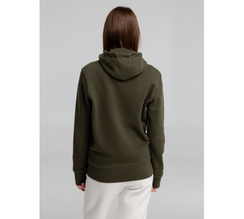 Толстовка на молнии с капюшоном унисекс King, хаки